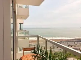 Luxury waterfront loft with private balcony