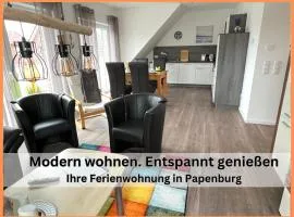 FeWo "Aurora" große Dachterrasse Neubau 74qm EBK 2 SZ Free WiFi