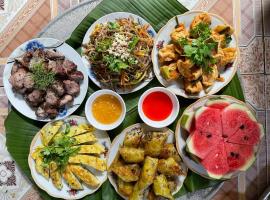 Homestay Khánh Pù luông, alojamiento con cocina en Lũng Tiềm