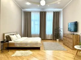 Apartments with a coffee machine in the city center, near the theater and Zlata Plaza