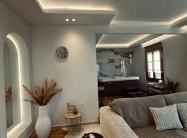 Pnoe Luxe Apartment & Spa, Naxos Town，位于纳克索乔拉的酒店