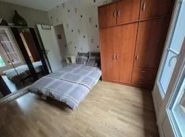 Chambre verte dans un appartement independant de l habitation