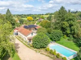 Gîte à la campagne avec piscine