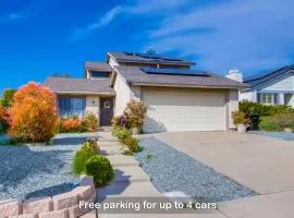Entire Private 4BR - 3Bth, Big Yard, Garage, King Bed, Crib, Available Now