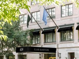 Club Quarters Hotel White House, Washington DC &ndash; hotel przyjazny zwierzętom 