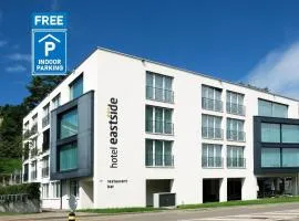 Hotel Eastside (free parking garage)