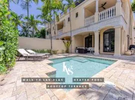 LVS Villa Alba- Walk2LasOlas, HeatedPool, RoofTopTerrace