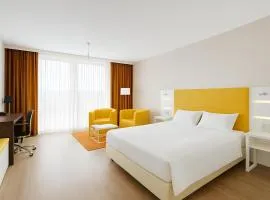 Hotel Montago- Dein großes Zimmer mit hervorragender Infrastruktur