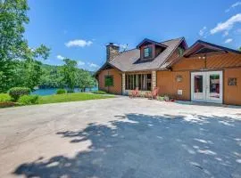Lakefront North Carolina Abode with Grill and Fire Pit