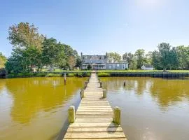 Riverfront Gem with Fire Pit in Eden
