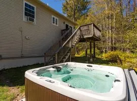 Evergreen Escape Hot Tub Game Room Fire Pit