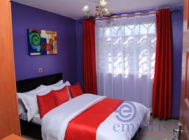 2BR Luxury Apartment Milimani Nakuru, Empiris with Pool, Gym, Near Golf Club, Hotel in Nakuru