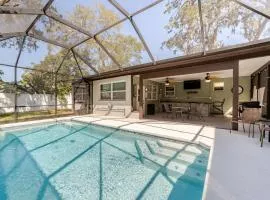Heated pool short drive to beach