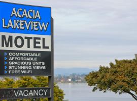 Acacia Lake View Motel, motell i Taupo