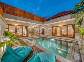 Central Umalas Villa with Pool & Bathtubs, hotel v destinaci Kerobokan