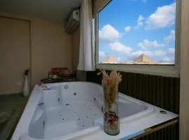 pyramids palace view