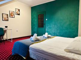 Zajazd Piękna G&oacute;ra, s&iacute;k&ouml;zpont Gołdapban