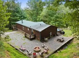 Blue Ridge Cabin Views Hot Tub Fire Pit