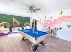 Desert Oasis With Pool Mini Golf King Bed RV Parking