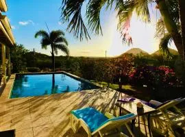 Summer Breeze Villa with Private Pool near Jolly Harbour & Hermitage Bay