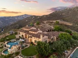 Infinity Pool Theater Pickleball 360 Views Near Lake Poway Sunset Point Estate by AvantStay