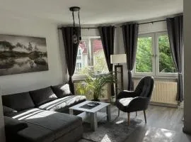 Moderne 75m2 Wohnung mit Balkon und Blick ins Grüne