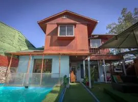 Casa en segundo piso con Sauna, Jacuzzi y Piscina