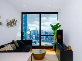 CBD VIEWS Lux 1 bed 1 bath Apt Southbank