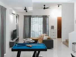 VibeHaus Snooker SimpangAmpat ``` 4Room10Pax3Bath