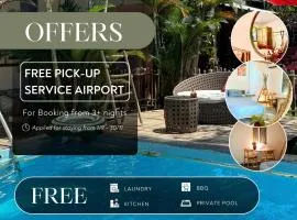 Ong Lang Cozy House with pool - 500m to the beach