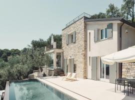 Modern Villa With Sea View In Vallebona, ξενοδοχείο σε Vallebona