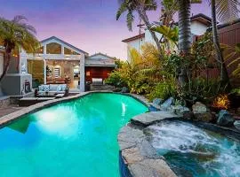 “Backyard Is OMG” Spa Pool BBQ Game Room Views