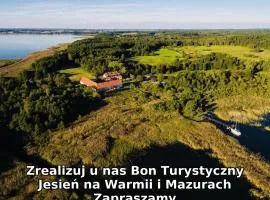 Folwark Łuknajno nad Jeziorem Śniardwy Gospoda Dziedzictwo Kulinarne Warmia-Mazury