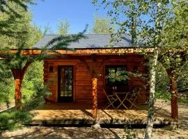 Authentic Log Cabin In Forest Near Ejstrupholm