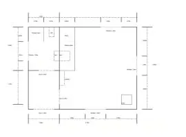 Autentisk Bjælkehytte I Skov Ved Ejstrupholm