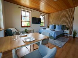 Direkt am Wanderweg, Ferienwohnung im Allgäu nahe Oberstaufen, Hotel in Oberstaufen