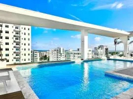 Comfy 1BR Apt, Full AC, Pool.
