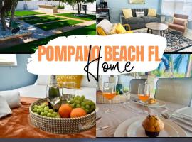 Family-Ready 3 BDR Oasis Near Pompano Beach, huisdiervriendelijk hotel in Pompano Beach