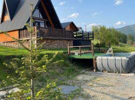 Котедж A-frame Strimba, Hotel in Verkhnyaya Rozhanka