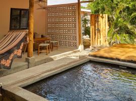 Pelicano Popoyo, hotel in Playa Santana