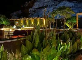 Martian landscape camp