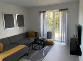Bright and modern apartment with balcony close to Aarhus C