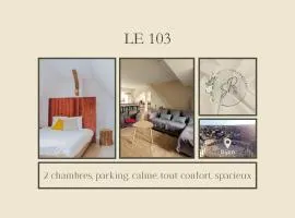 Le 103 avec parking privé