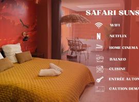 Safari Sunset, hotel s vířivkou v destinaci Roubaix