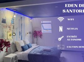 Eden de Santorin, Hotel in Roubaix