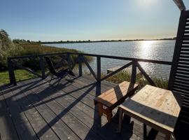 Pirtelė ant tvenkinio kranto, campsite in Pamarys
