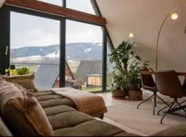 Alva Rhön Panorama Ferienhaus - Auszeit mit Kamin