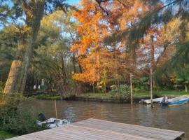 Caba&ntilde;a entre arboles, casa o chalet en Tigre