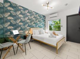 मायामी बीच में Byron Avenue Suites, खुद खाना बनाने की सुविधा देने वाले स्टे