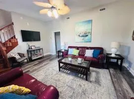 Pets welcome in a spacious 1 bedroom with a fenced in backyard and treadmill